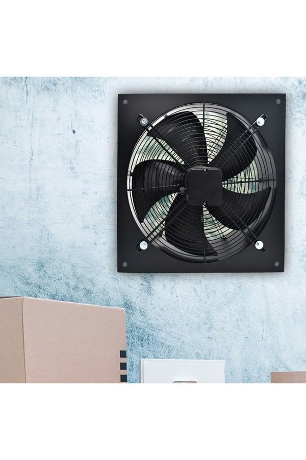 Living and Home Ventilation Wall-Mounted Exhaust Axial Fan 16-inch