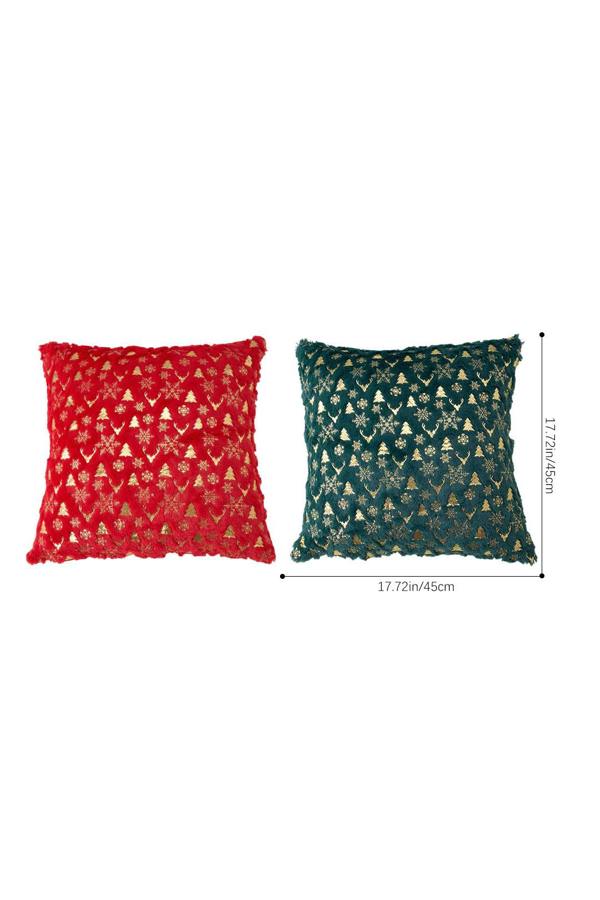 Living and Home Christmas Themed Plush Throw Pillows