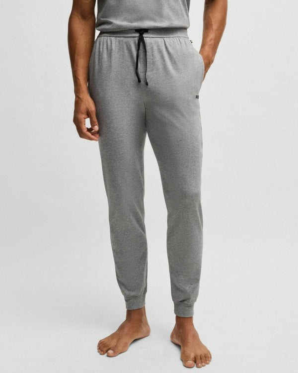BOSS Orange Mix&Match Mens Loungewear Pants  - Medium Grey 033