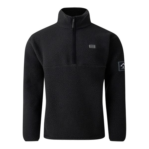 Dare 2B Mens Twin Tip Half Zip Fleece Jacket - Black