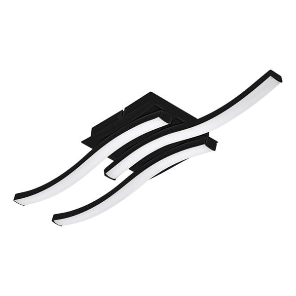 EGLO Basic Cabezas-E Black Steel And Plastic 3 Flame Wall/Ceiling Light, 4000K