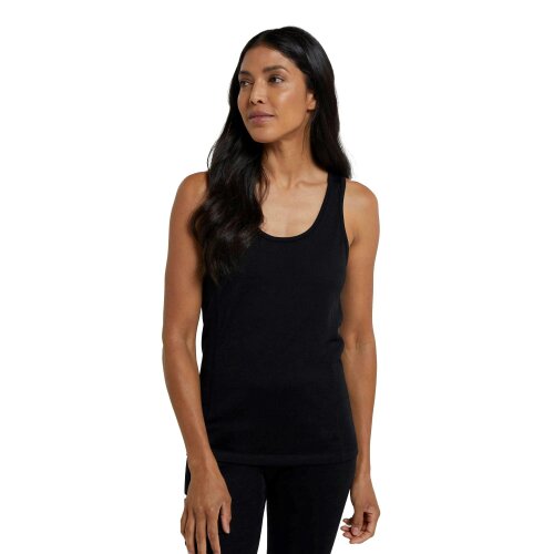 Mountain Warehouse Womens Merino Wool Cami Vest Top - Jet Black