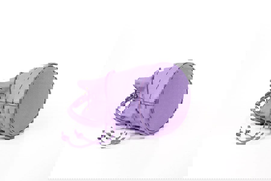 Leather Bucket Lavender Chelsea Collection
