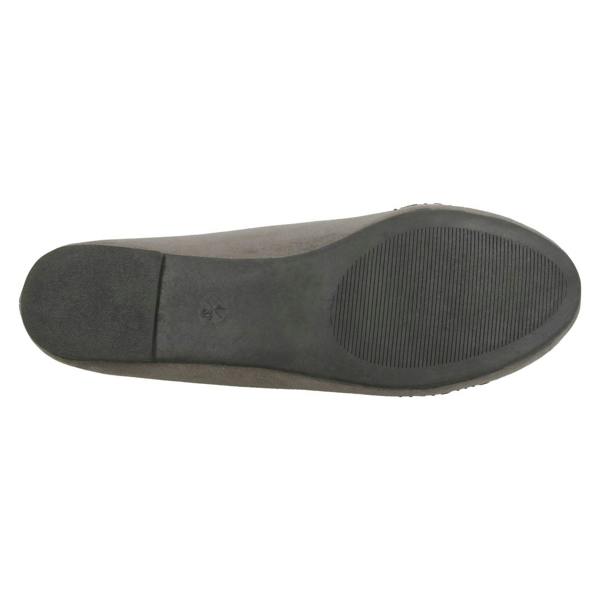Spot On Ladies Spot On Flat Slipper Cut Ballerinas