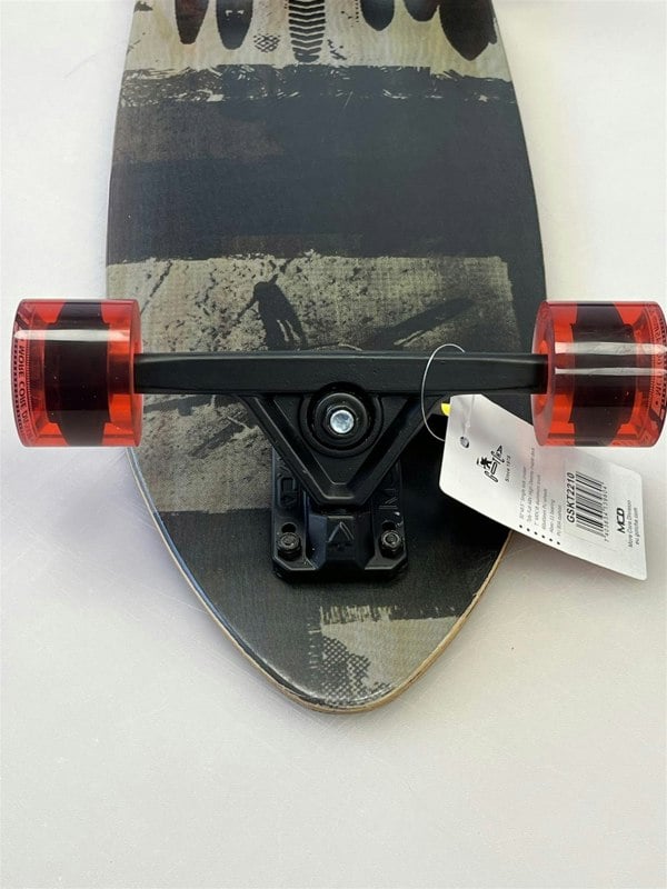 Gotcha Skateboard Gotcha International Complete Cruiser Black Red 30 Inch