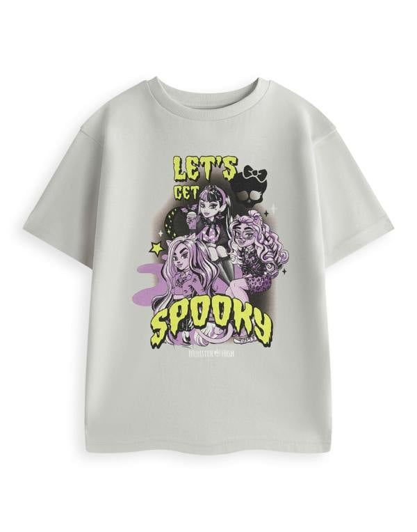 Vanilla Underground Monster High Girls Purple Ghouls night out Short Sleeved T-Shirt