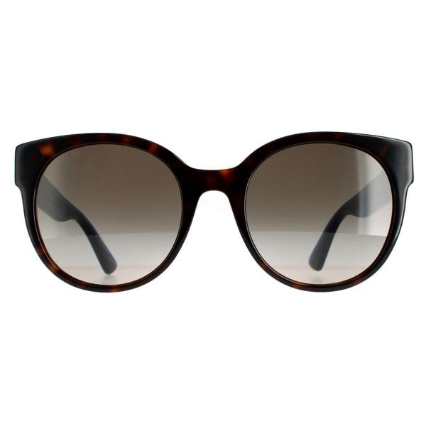 Gucci Sunglasses GG0035SN 004 Havana with Blue and Red Brown Gradient