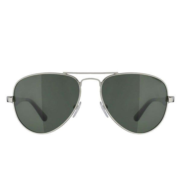 Police Silver Aviator Sunglasses