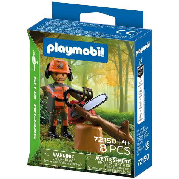 Playmobil Forest worker with Chainsaw - 72150 Playset