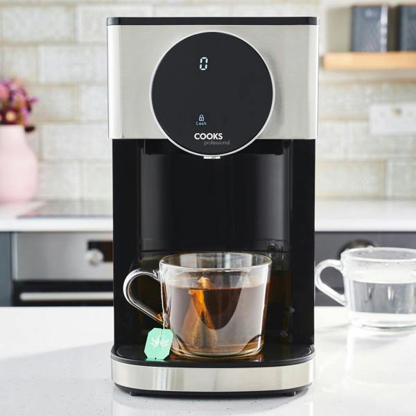 Cooks Professional 4L Digital Hot Water Dispenser | Silver