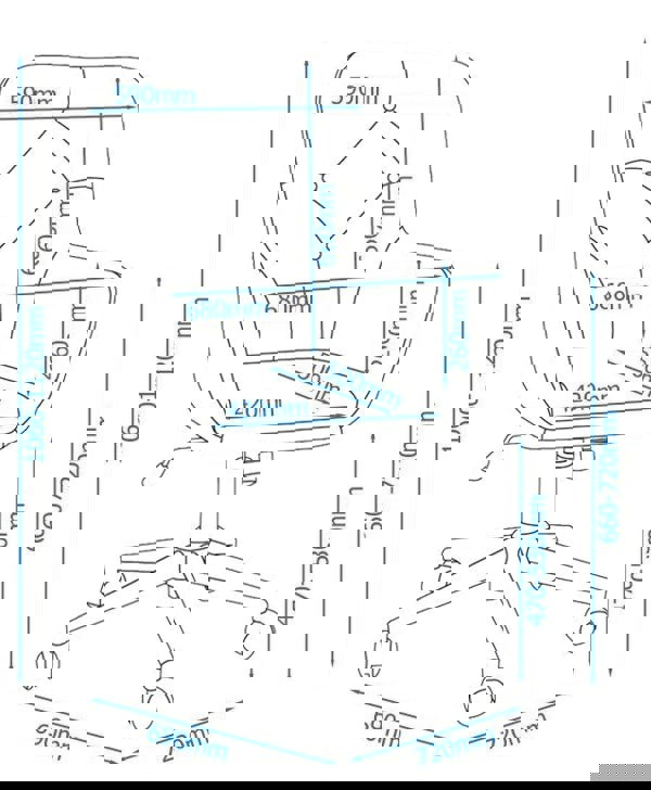 Dorel Home Benjamin office chair with wheels in grey