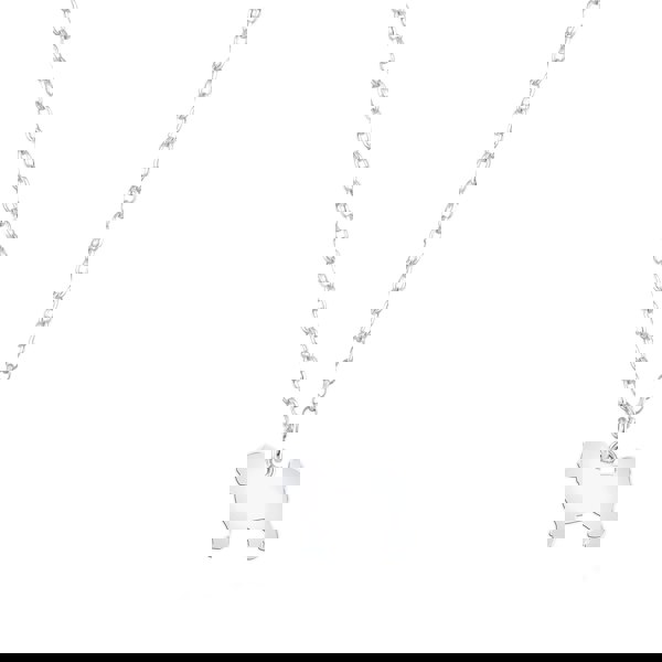 Bolognese Silhouette Silver Necklace - Personalised - MYLEE London