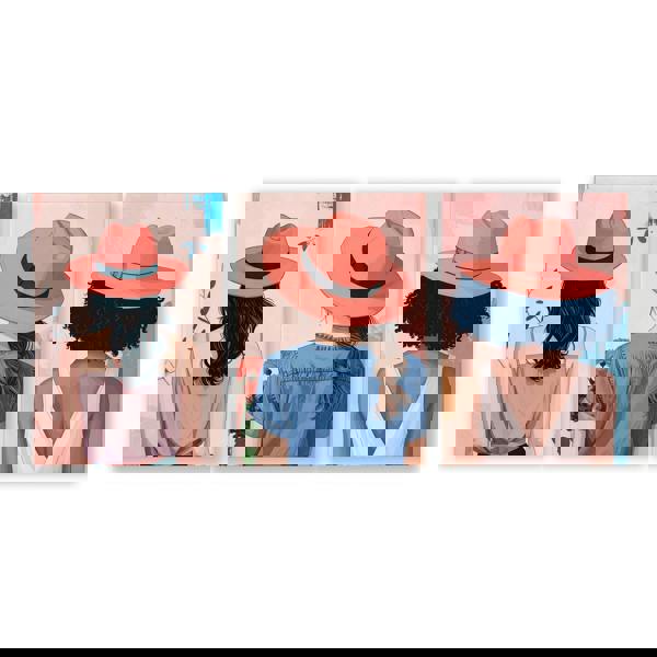 Boho Artwork | Set of 3 Boho Women Wall art Prints