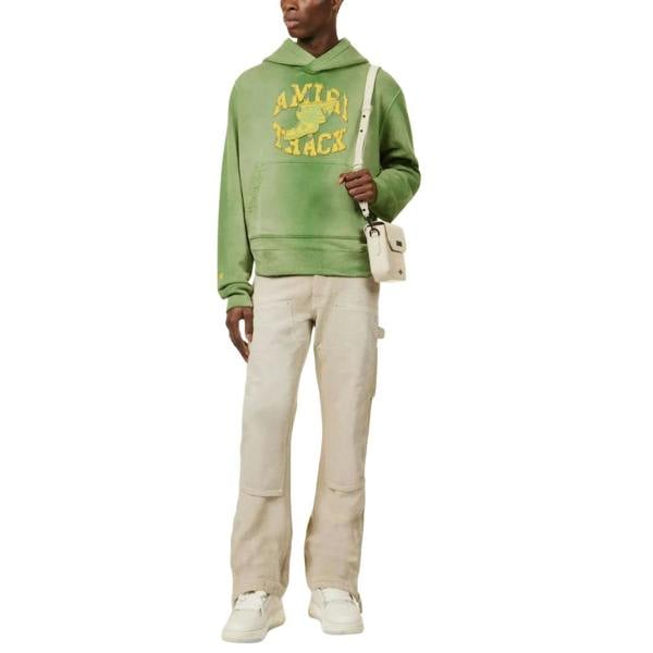 Amiri Track Hoodie Green