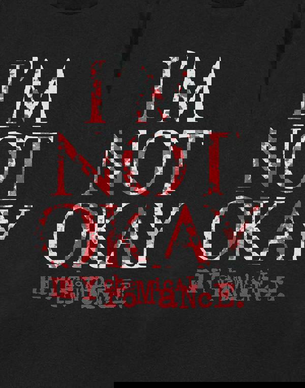 My Chemical Romance Unisex Black I'm Not Okay Short Sleeved T-Shirt