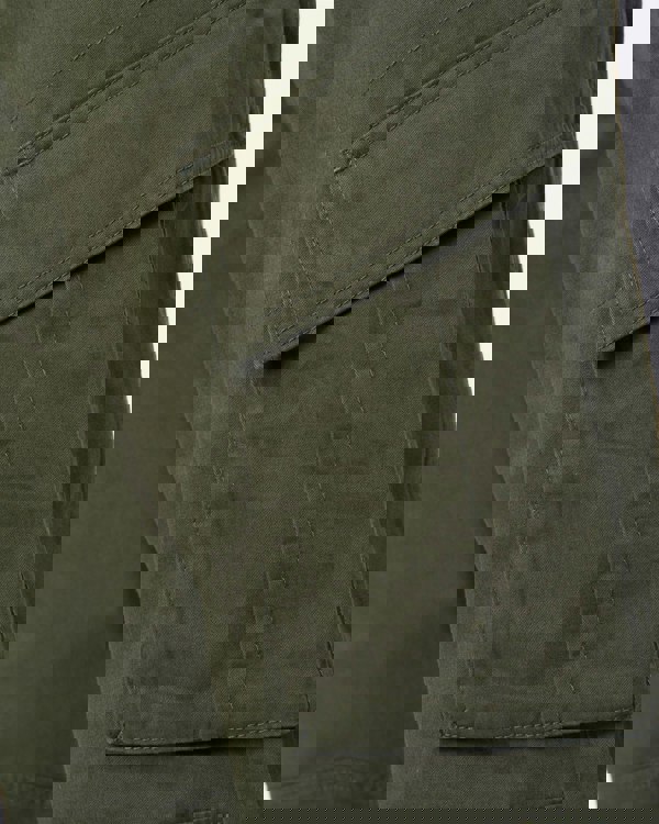 Crosshatch Sidemoore Cargo Pants Olive