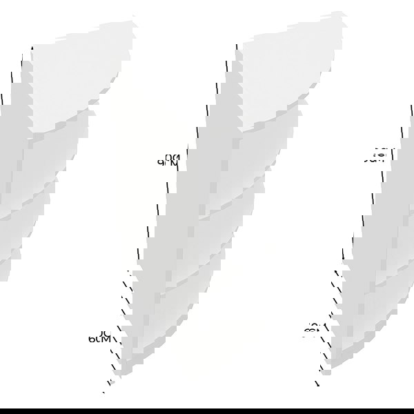 Monstershop Retail Shop Corner Counter LM60 - White