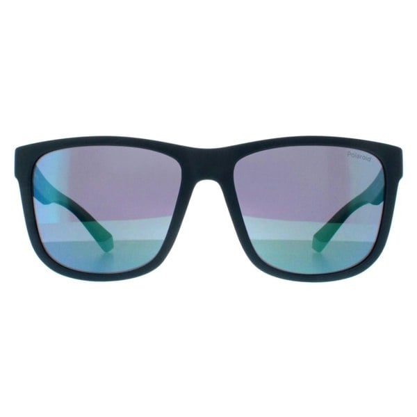 Polaroid Sunglasses PLD 2155/S PYW 5Z Matte Teal Grey Green Mirror Polarized