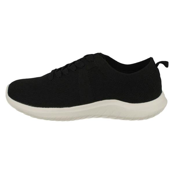 Clarks Ladies CLOUDSTEPPERS By Clarks Lightweight Cushion Soft Trainers Nova Glint