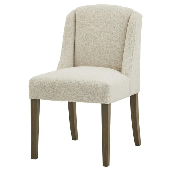 Wyld Haus Olargues Soft Grey Upholstered Dining Chair Pared Back
