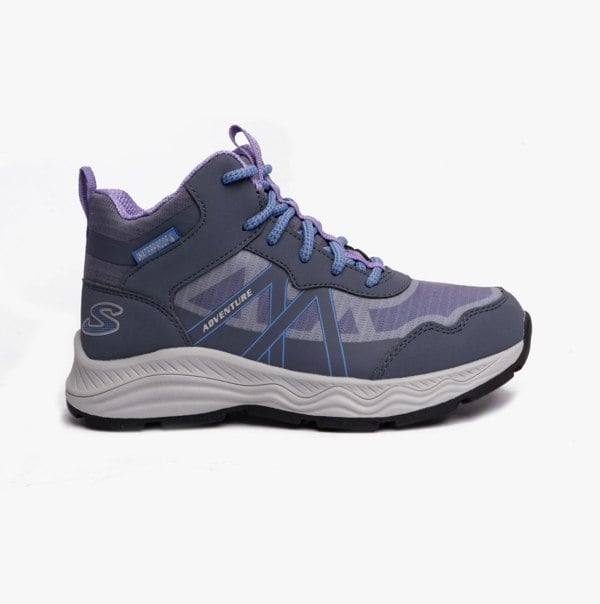 Skechers 303417L/CCLV ADVENTURE BLITZ - FUN PURSUIT Girls Sport Char/Lavendar