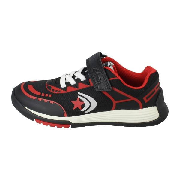 Clarks Unisex Childrens Clarks Hook and Loop Casual Trainers Cica Star Flex K