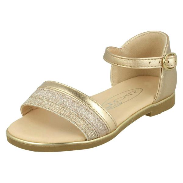 Spot On Girls Spot On Ankle Strap Sandals H0350