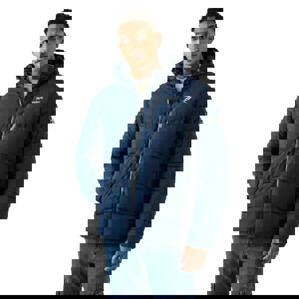 Reebok Mens Stretch Padded Jacket - Vector Navy