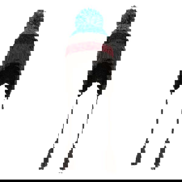 Mountain Warehouse Mens Colour Block Sherpa Lined Trapper Hat - Grey - 