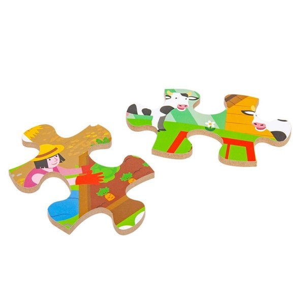 Bigjigs Toys Farmyard Floor Puzzle (48 piece)