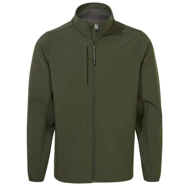 Craghoppers Mens Expert Basecamp Soft Shell Jacket - Dark Cedar - 
