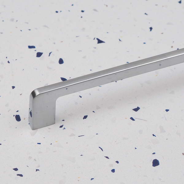 Handle & Home 160mm Satin Chrome Squared D Handle