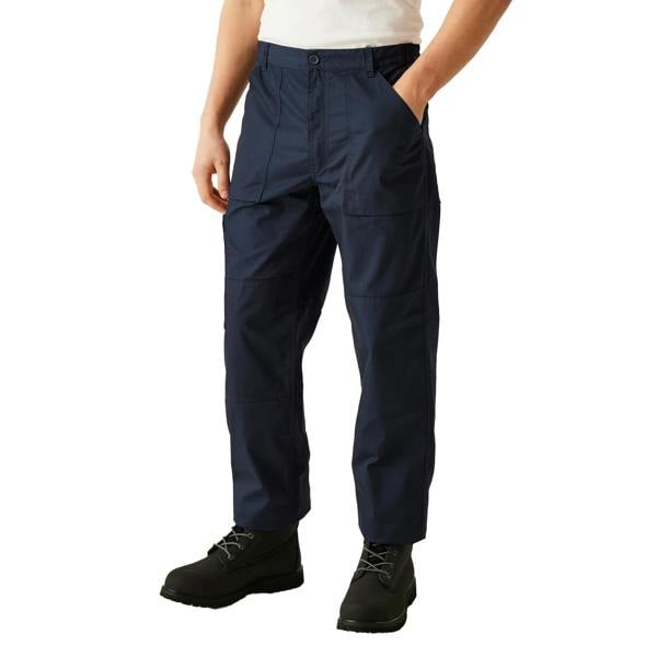 Regatta Mens New Lined Action Trouser (Short) / Pants - Navy Blue