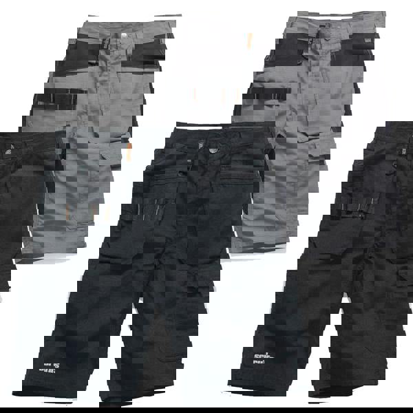 Scruffs Flex Trade Holster Mens Multi Pocket Cargo Shorts