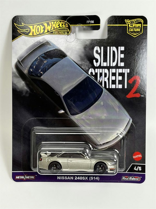 Hot Wheels 2023 Nissan Z Slide Street 2 Real Riders 1:64 Scale Hot Wheels HKC86