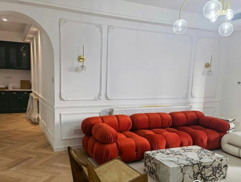 B&B Camaleonda Style Sofa, Two Seater, Three Seater, Three Seater Corner Sofa, Velvet-Rit Concept-Rit Concept