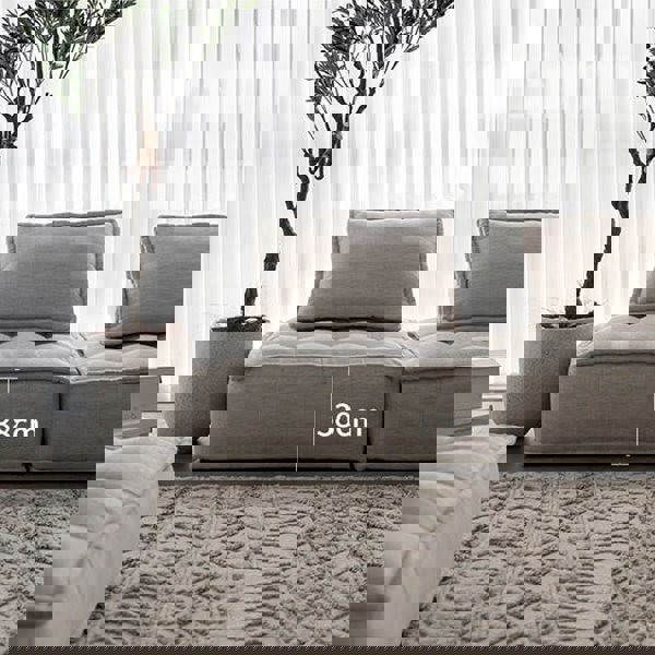 Borcem Singe Seater, Two Seater, Three Seater Sofa, Linen, Modular Sofa-Rit Concept-Rit Concept