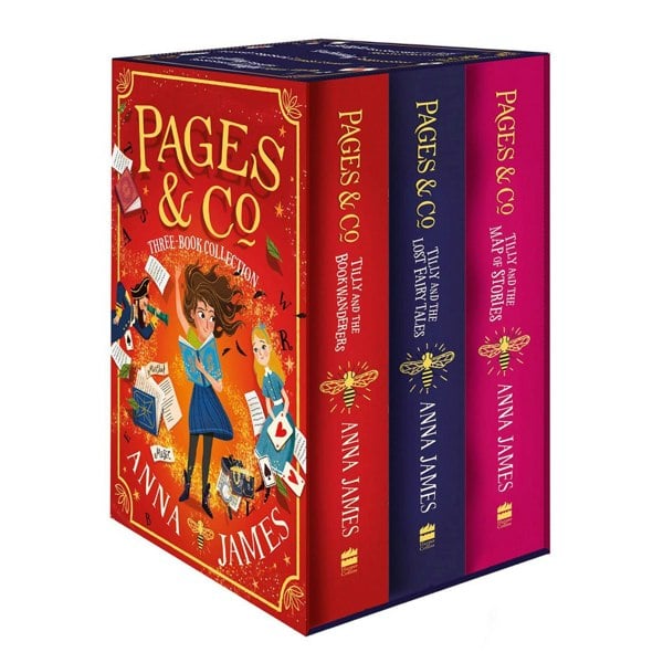 HarperCollins Pages & Co Bookwandering Adventures 3 Books Collection Set by Anna James