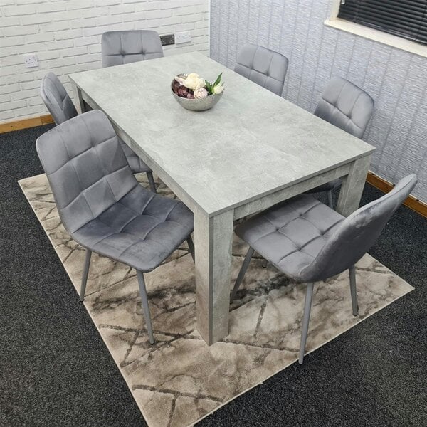 Kosy Koala Dining Table Set with 6 Chairs Dining Room and Kitchen table set of 6