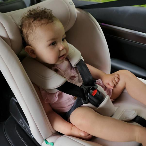 My Babiie MBCS200 i-Size (40-150cm) Spin Car Seat - Blush Leopard