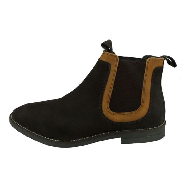 Catesby Mens Catesby Smart/Casual Elasticated Gusset Chelsea Ankle Boots SC2001