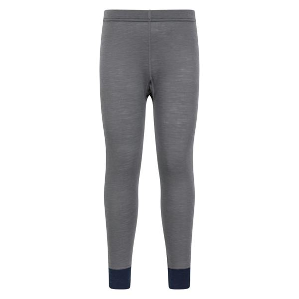 Mountain Warehouse Childrens/Kids II Merino Wool Base Layer Bottoms - Grey