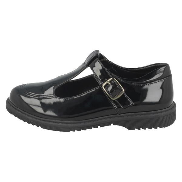 Cool For School Girls Cool For School T-Bar Buckle School Shoes H2433