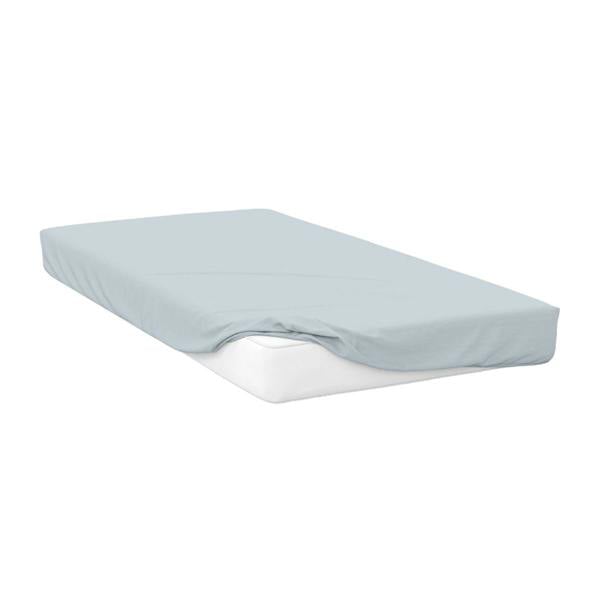 Belledorm 400 Thread Count Egyptian Cotton Fitted Sheet - Duck Egg Blue