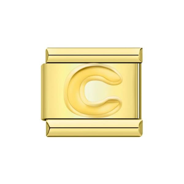 Serafina Classic Letter Charm | Italian Style Bracelet Charm