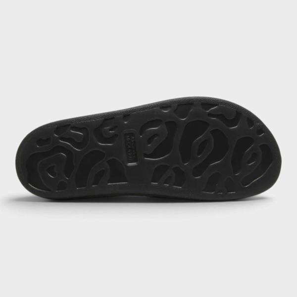Alexander McQueen Logo Pool Slides Black