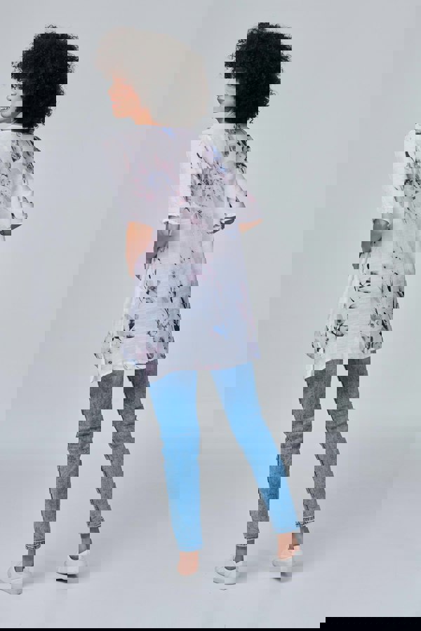 Pink | Floral Layered Relaxed Fit Blouse