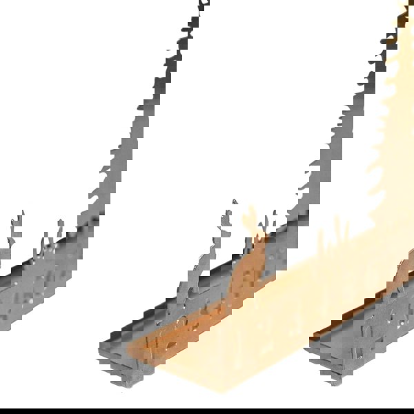 Ivyline Advent Forest Tealight Centrepiece Metal