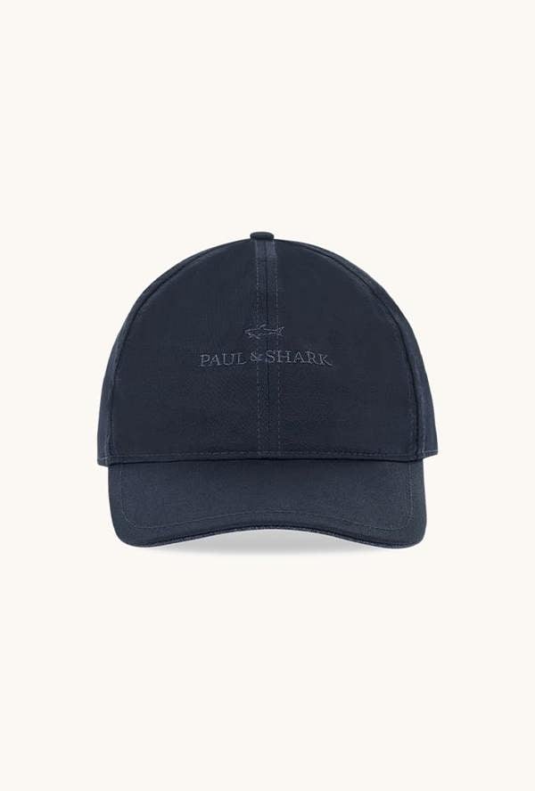 Paul & Shark Cotton Baseball Hat with Embroidery