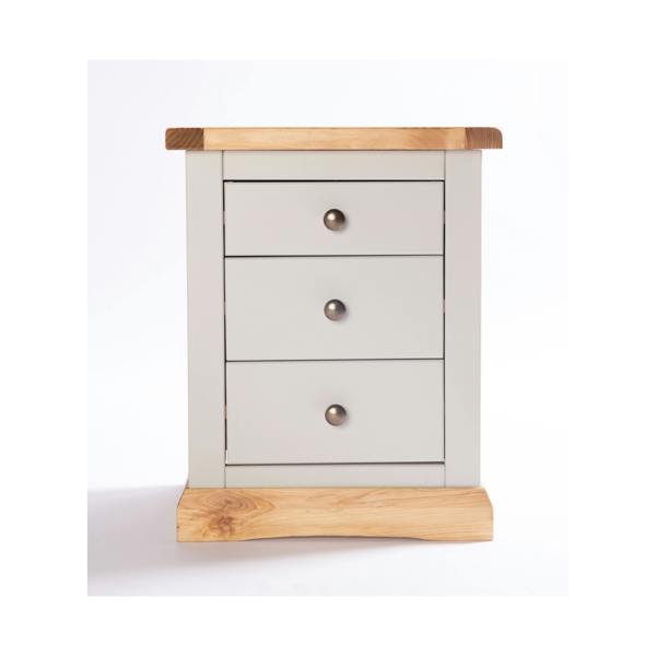 Bomporto 3 Drawer Bedside Table